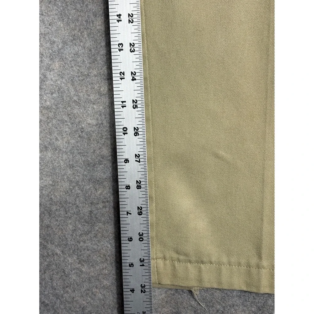 Dickies Men Khaki Straight Fit Work‎ Pants Casual Chino Size 38x32